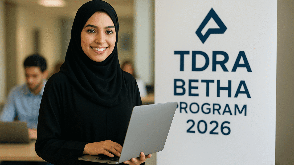 TDRA BETHA ICT Scholarship 2026 logo for UAE students