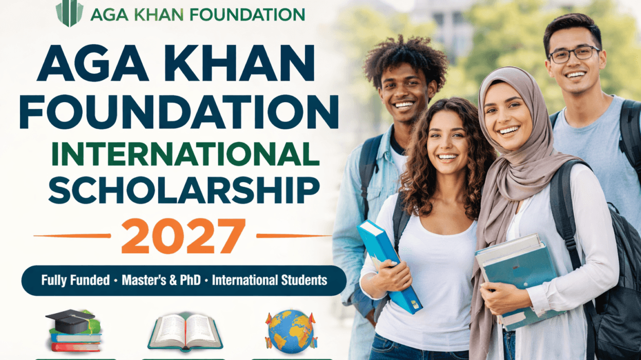 Aga Khan Foundation International Scholarship 2027 for Masters and PhD Students