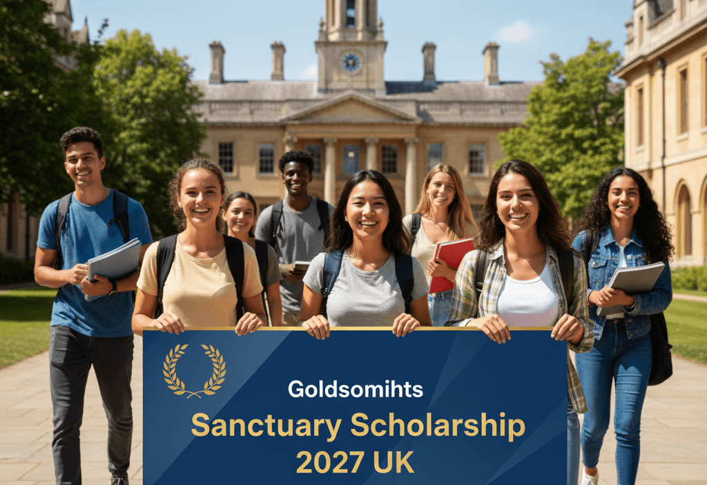 Goldsmiths Sanctuary Scholarship 2027 UK – Fully funded undergraduate and master’s degrees for refugees and asylum seekers