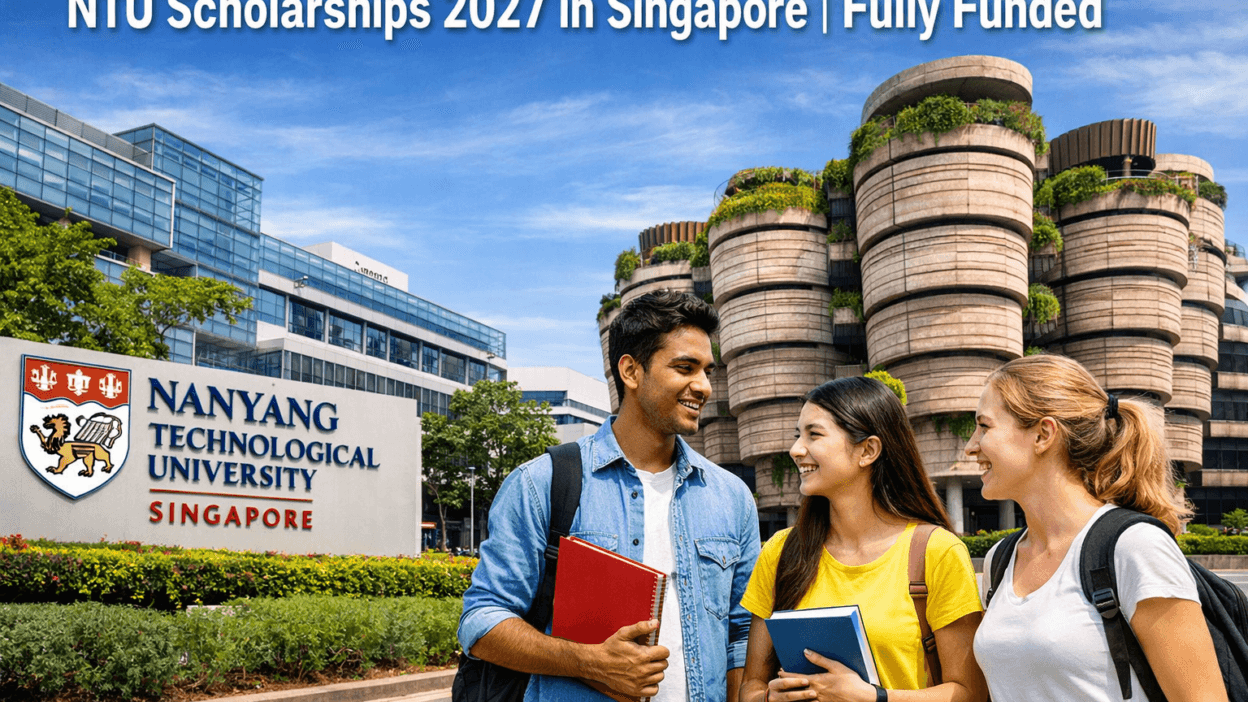 NTU Scholarships 2027 in Singapore for international students fully funded